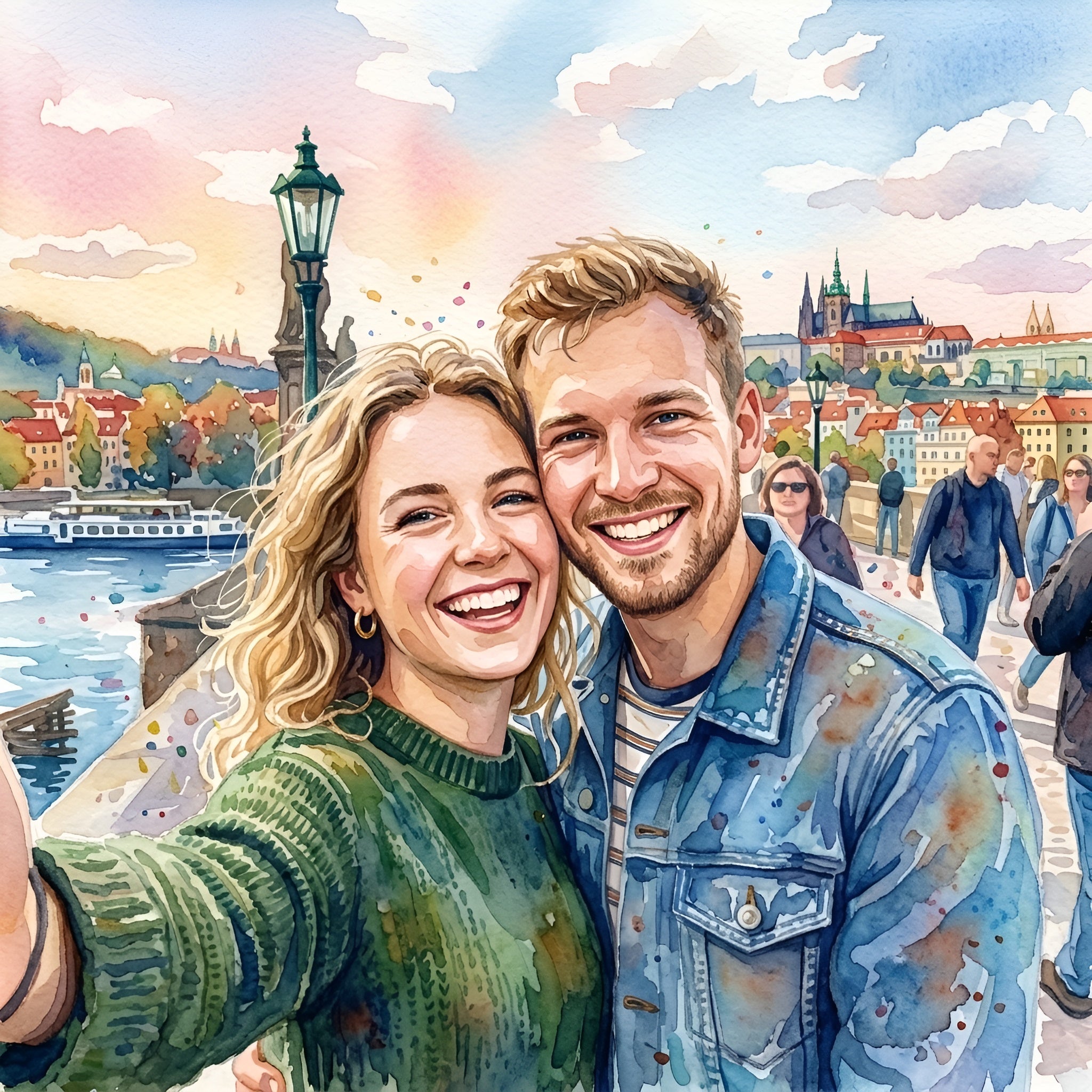 PAVERSK NUOTRAUKĄ ŠEDEVRU AND DROBĖS - Artist-inspired canvas masterpiece